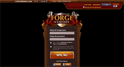 Desktop Screenshot of dk.forgeofempires.com