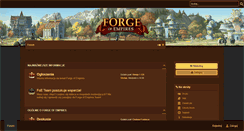 Desktop Screenshot of forum.pl.forgeofempires.com